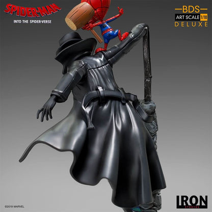 Spider Noir and Spider Ham - Spider-Man: Into The Spider-Verse - Art Scale 1/10 - Iron Studios
