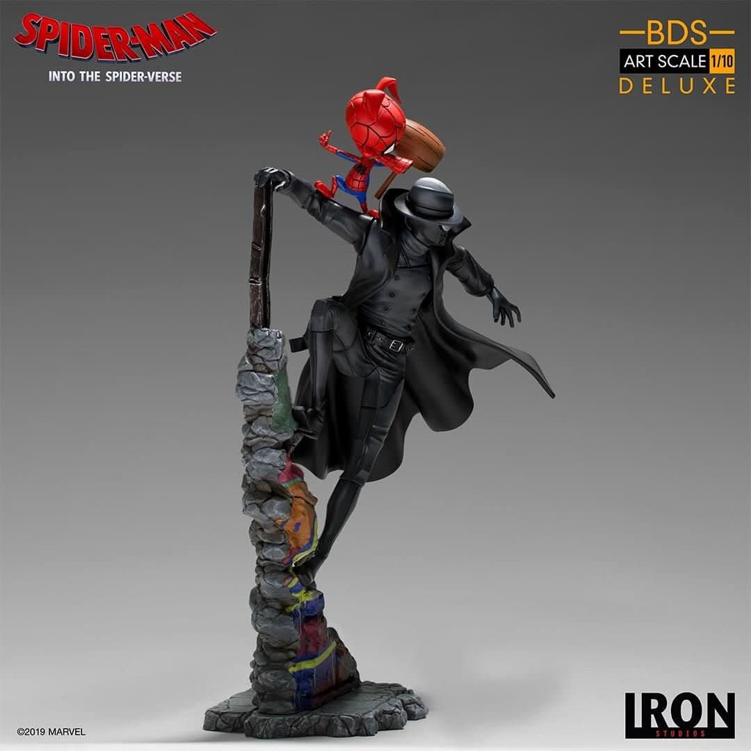 Spider Noir and Spider Ham - Spider-Man: Into The Spider-Verse - Art Scale 1/10 - Iron Studios