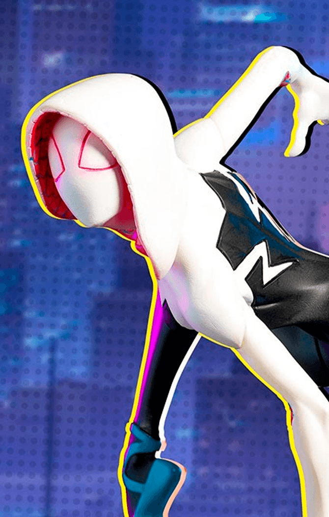 Spider-Gwen Statue - Spider-Man: Into the Spider-Verse - Art Scale 1/10 - Iron Studios