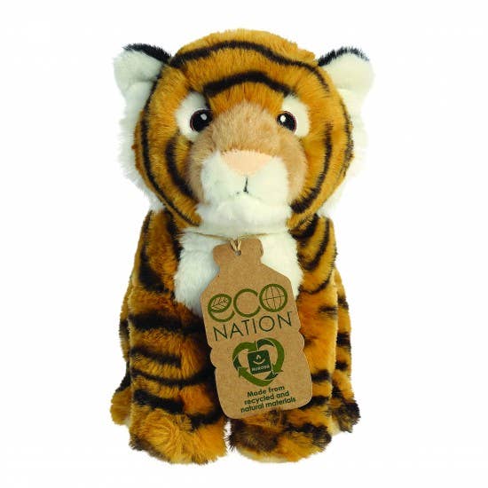 Eco Nation Bengal Tiger Plush Toy