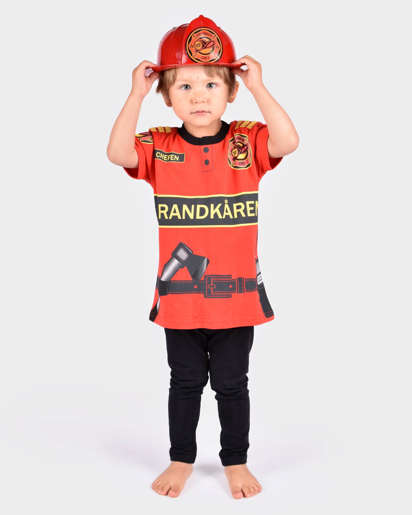 T-shirt Fire-Fighter en coton biologique 98-104 Cl