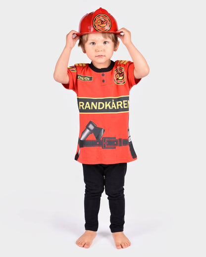T-shirt Fire-Fighter en coton biologique 98-104 Cl