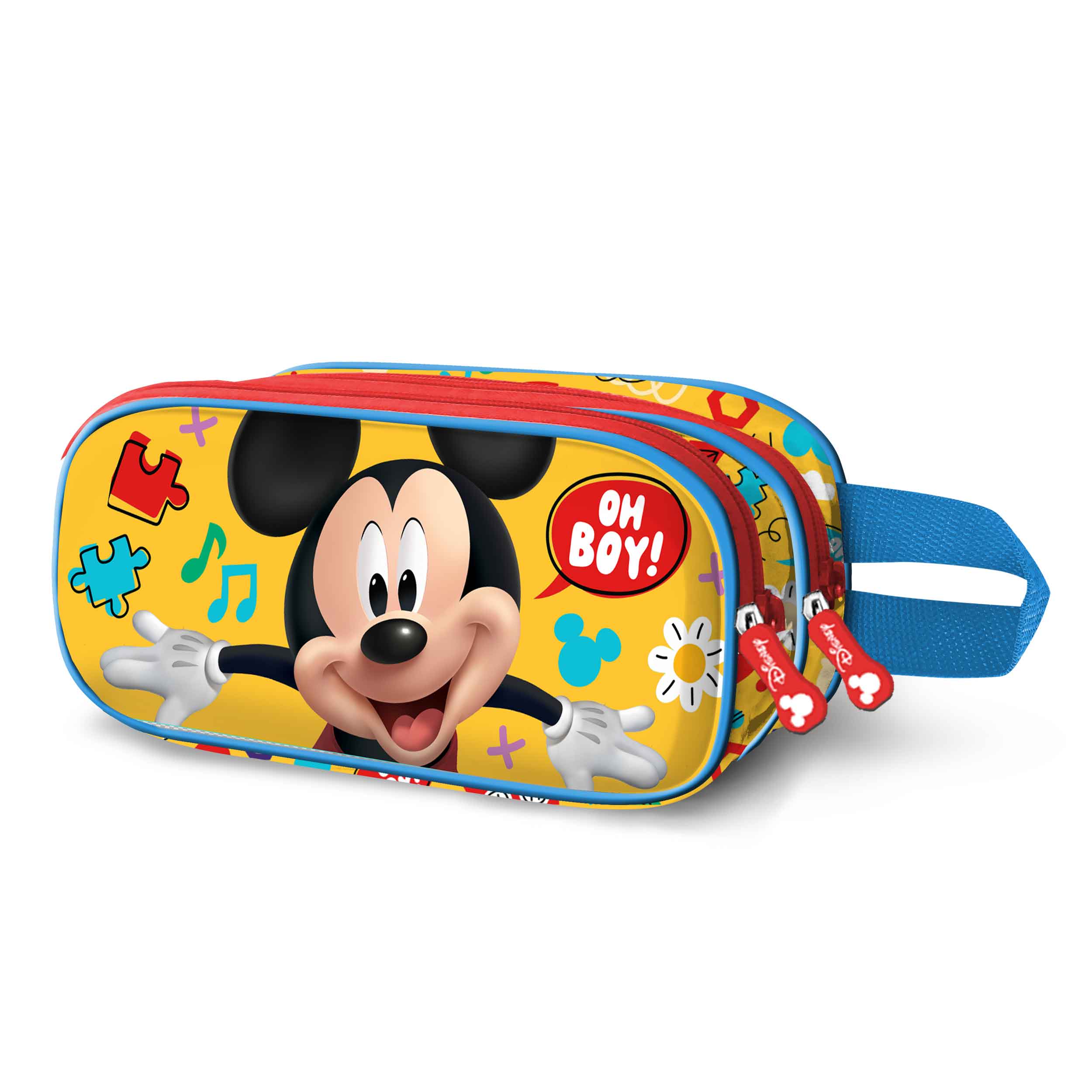 Disney Mickey Mouse Boy-3D Double Pencil Case