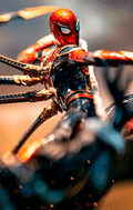 Statue Iron Spider Vs Outrider - Avengers: Endgame - Art Scale 1/10 - Marvel