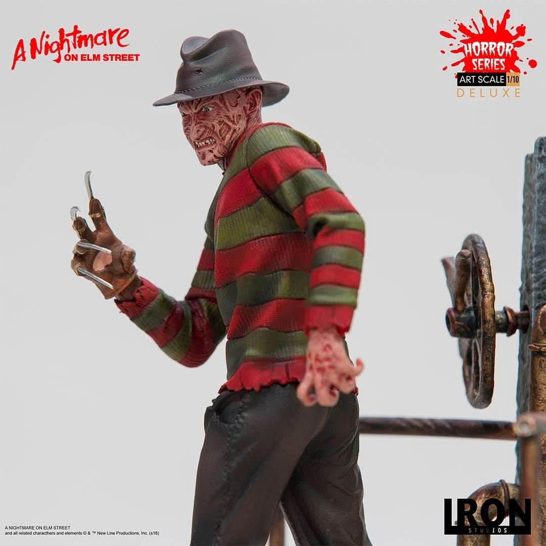 Freddy Krueger Deluxe Statue - A Nightmare on Elm Street - Art Scale 1/10 - Iron Studios