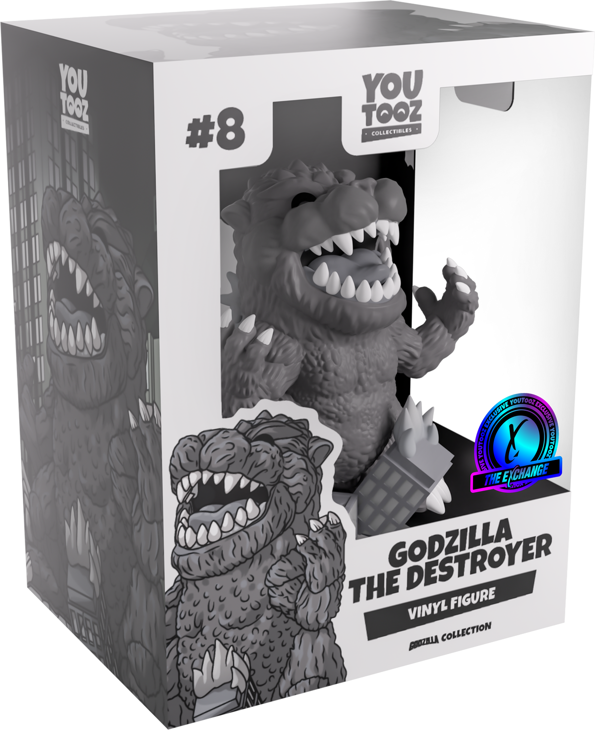 Black and White Godzilla the Destroyer
