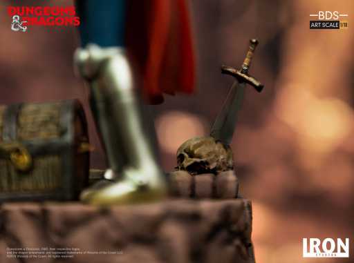 Eric The Cavalier Statue - Dungeons & Dragons - Art Scale 1/10 - Iron Studios
