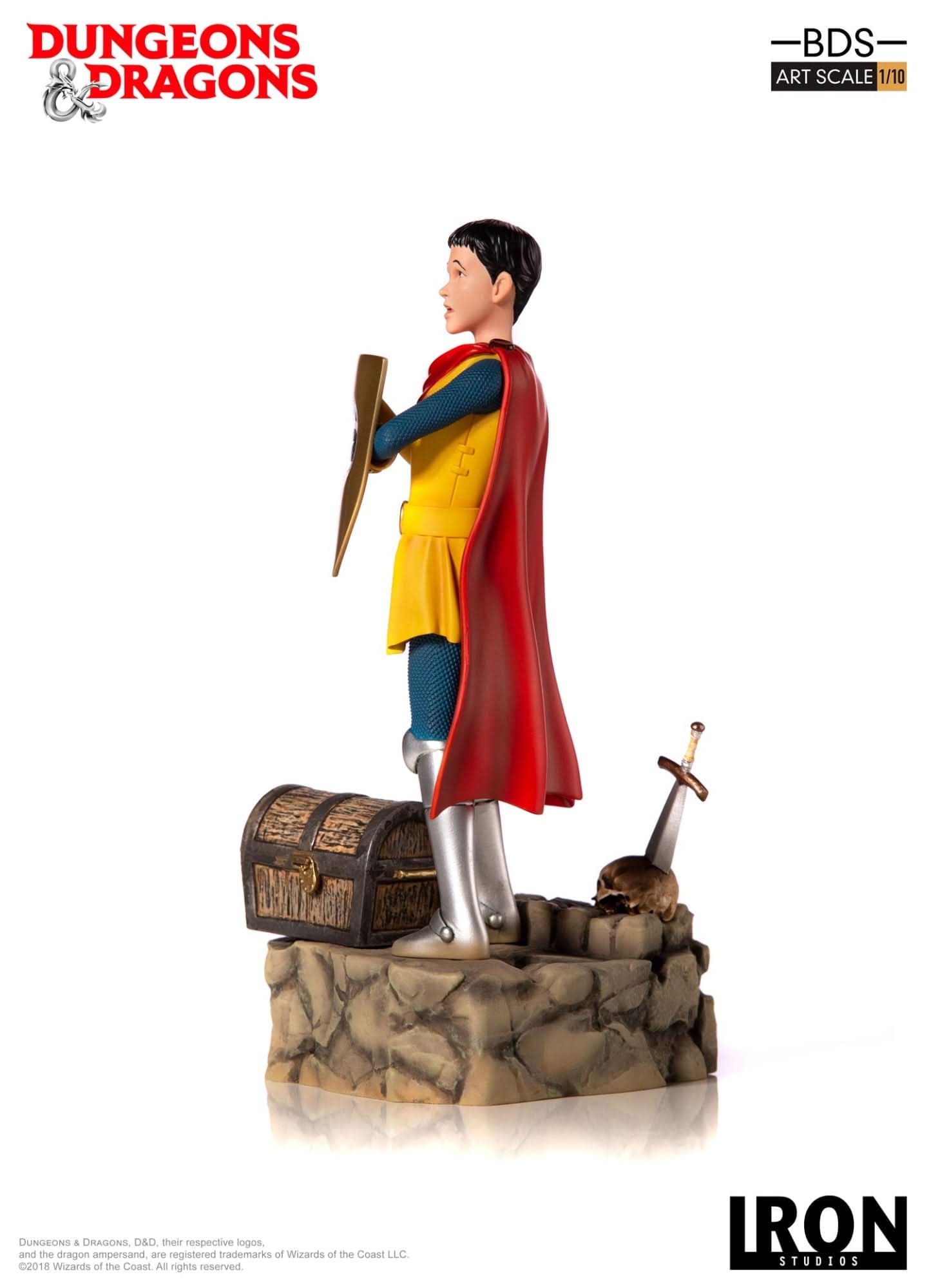Eric The Cavalier Statue - Dungeons & Dragons - Art Scale 1/10 - Iron Studios