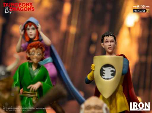 Eric The Cavalier Statue - Dungeons & Dragons - Art Scale 1/10 - Iron Studios