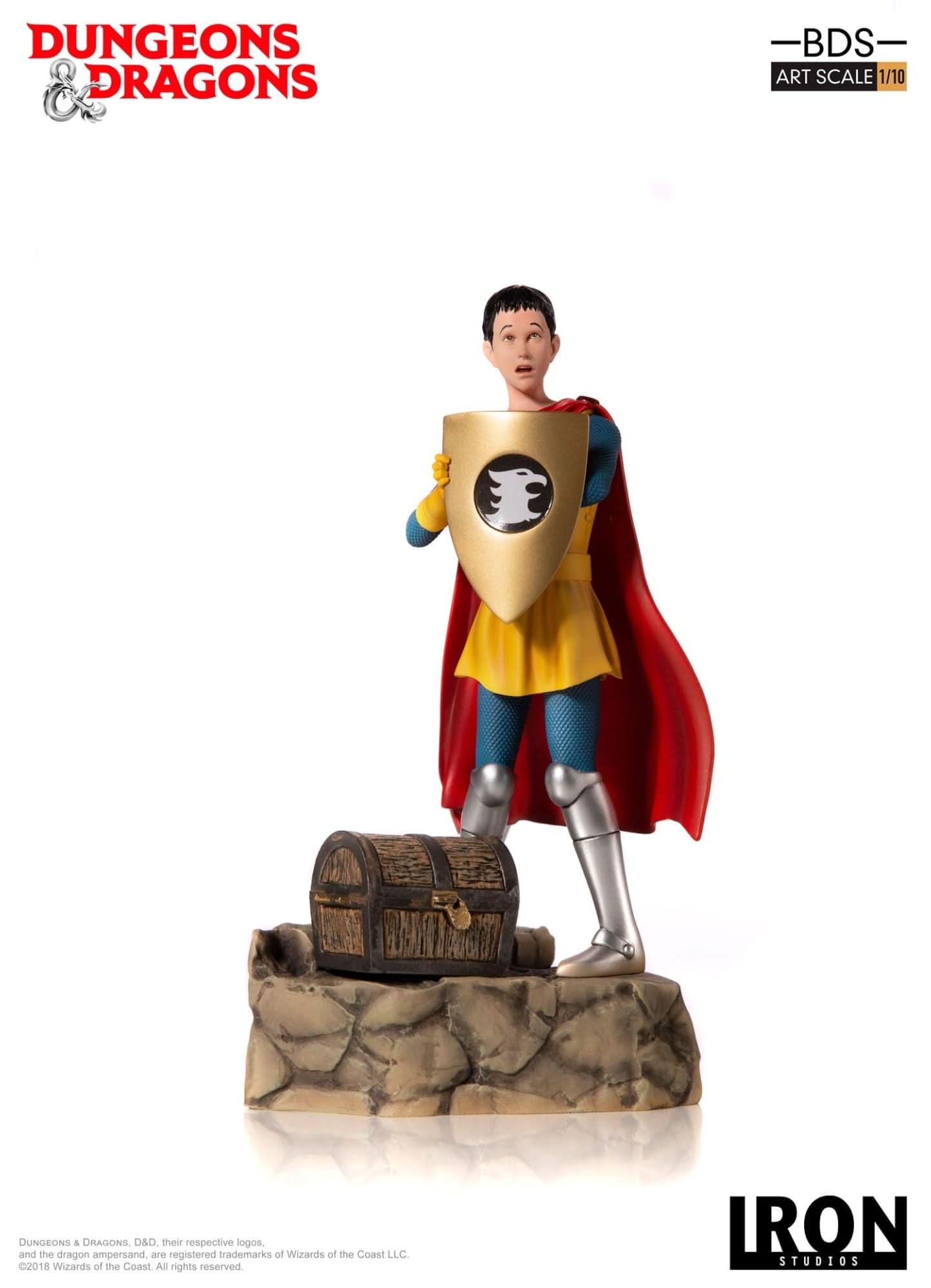 Eric The Cavalier Statue - Dungeons & Dragons - Art Scale 1/10 - Iron Studios