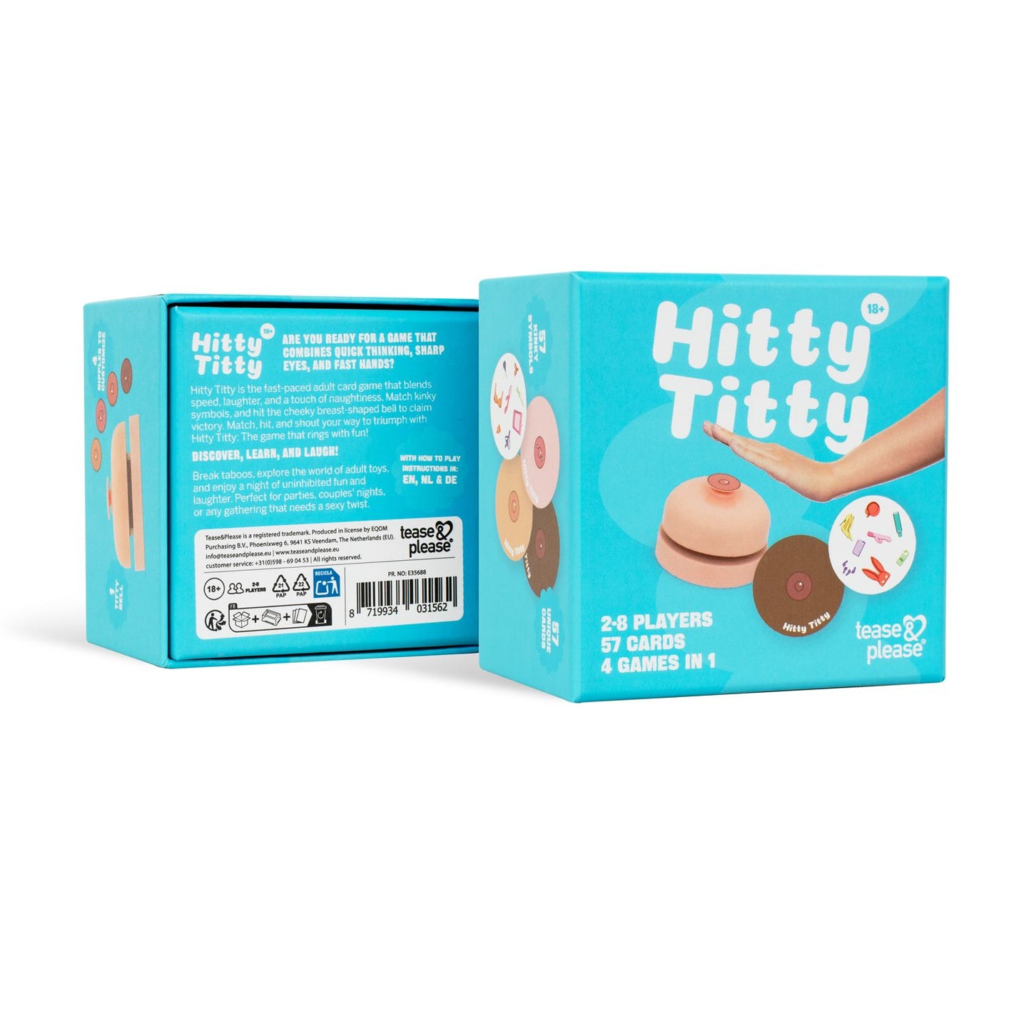 Tease & Please - Hitty Titty Card Game - Adult Game