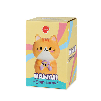 Tirelire Kawaii Chat Gamer
