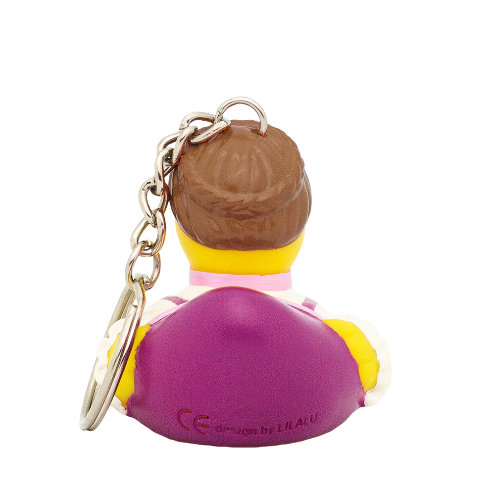 Eend Sleutelhanger Beierse Vrouw