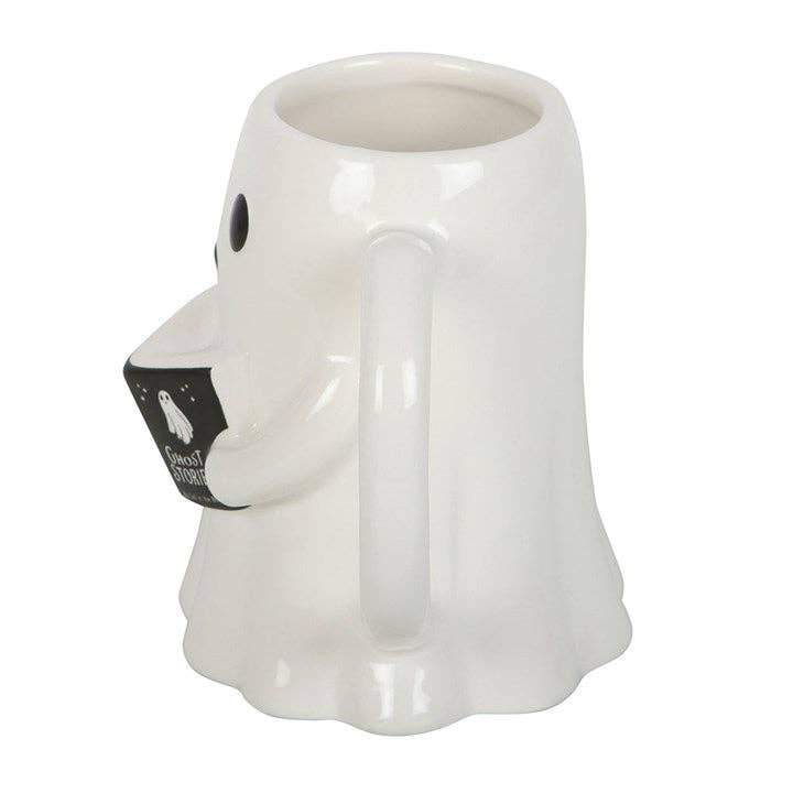 Mug d'Halloween Fantôme Lecteur