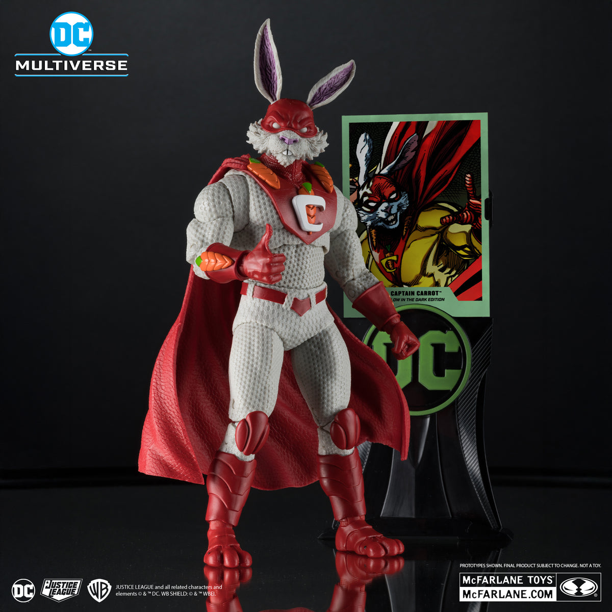 Captain Carrot (Justice League Incarnate) Glow In The Dark