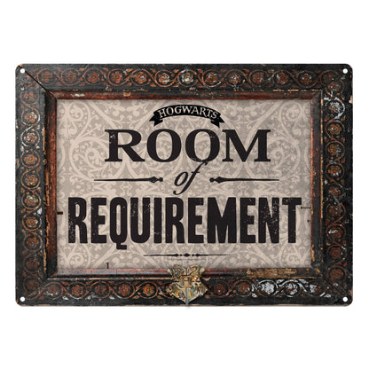 A5 Metal Sign - Harry Potter (Room on Requirement)