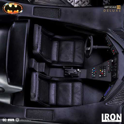 Batman & Batmobile Statue (Deluxe) - Batman 1989 - Art Scale - Iron Studios