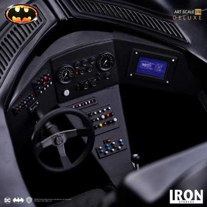 Batman & Batmobile Statue (Deluxe) - Batman 1989 - Art Scale - Iron Studios