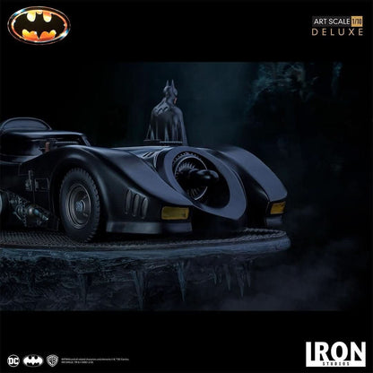 Batman & Batmobile Statue (Deluxe) - Batman 1989 - Art Scale - Iron Studios