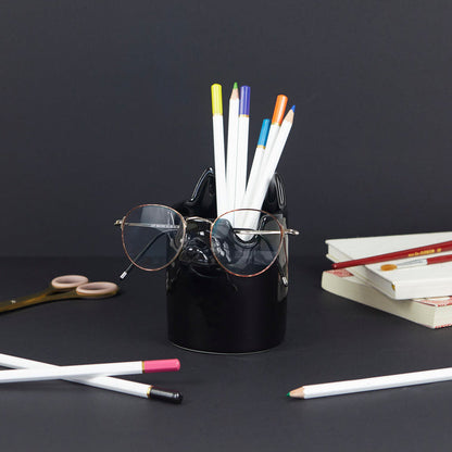 Pot à crayons & Support pour lunettes Nosy Buddy Cat