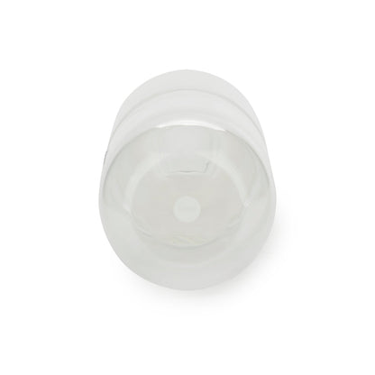 Bouteille de pilules d'eau et verre à boire