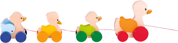 Pull-Along Animal - Large Duck Family