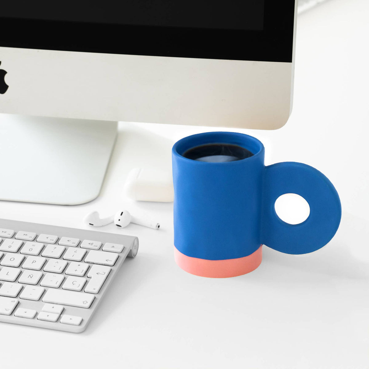 Blue Ceramic Mug