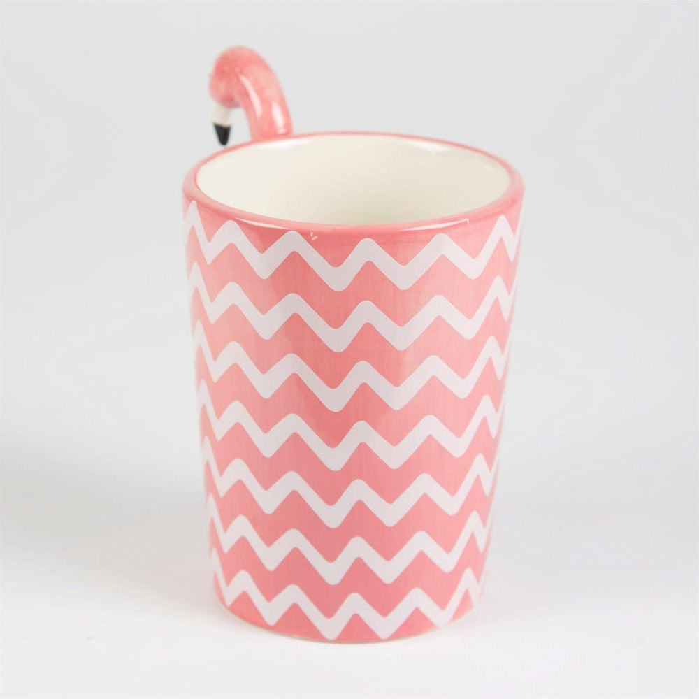 Pink Flamingo Ziggy Mug