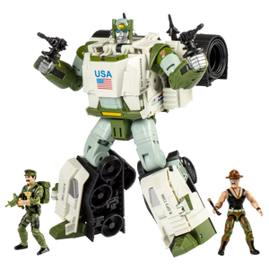 Transformers Collaborative GI Joe x Transformers Autobot Kup Triple T