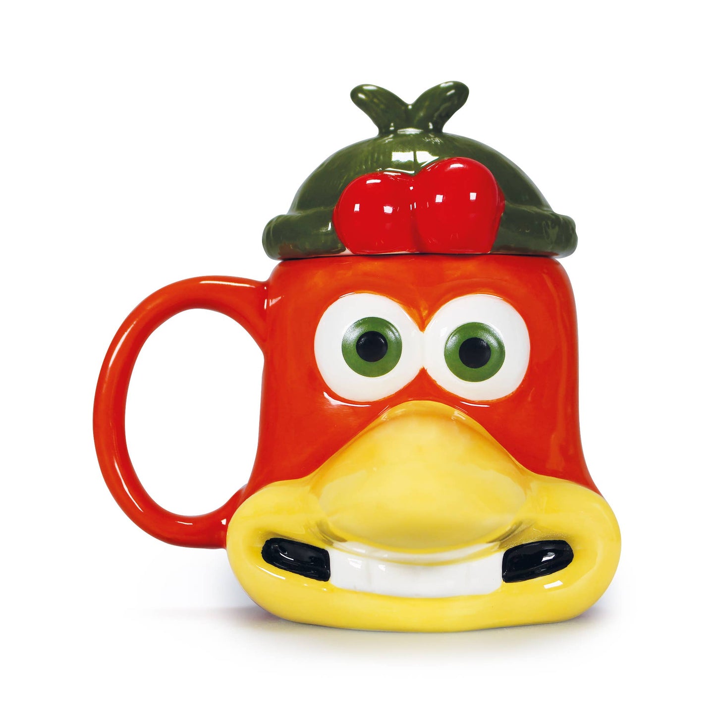 Bekervormig blikje met deksel (300 ml) - Chicken Run (gember)
