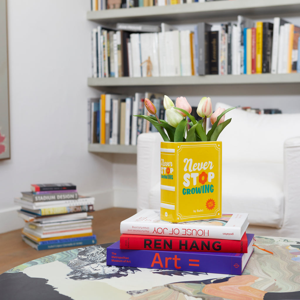 Book-Shaped Vase