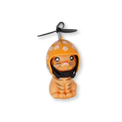 Mascotte de vélo Chaton