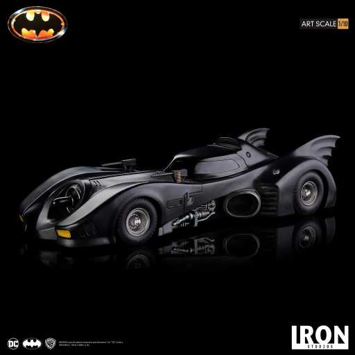 Batmobile Statue - Batman 1989 - Art Scale 1/10 - Iron Studios