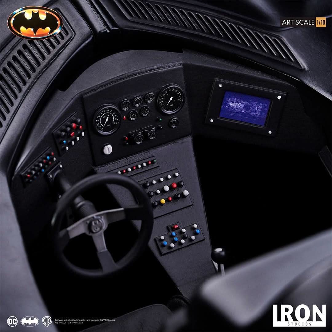 Batmobile Statue - Batman 1989 - Art Scale 1/10 - Iron Studios