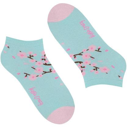 Cherry Blossom Ankle Socks