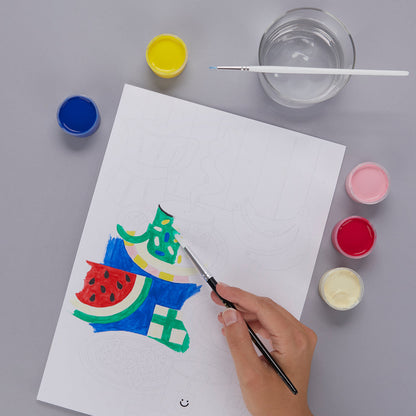 Kits de peinture par numéros Le Petit-Déjeuner
