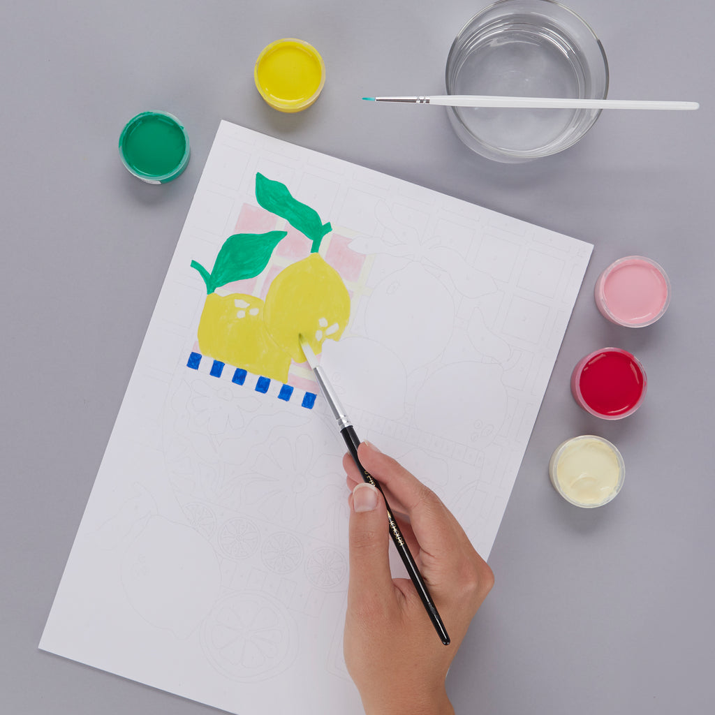 Kits de peinture par numéros La Limonade