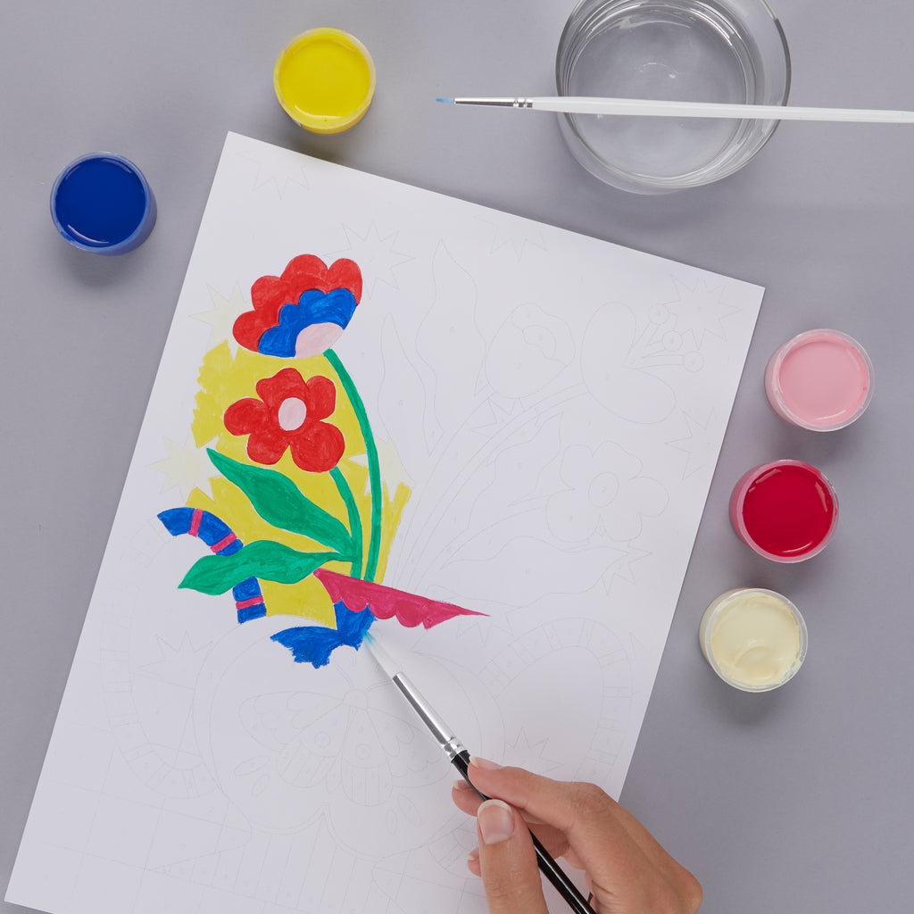 Kits de peinture par numéros Le Papillon