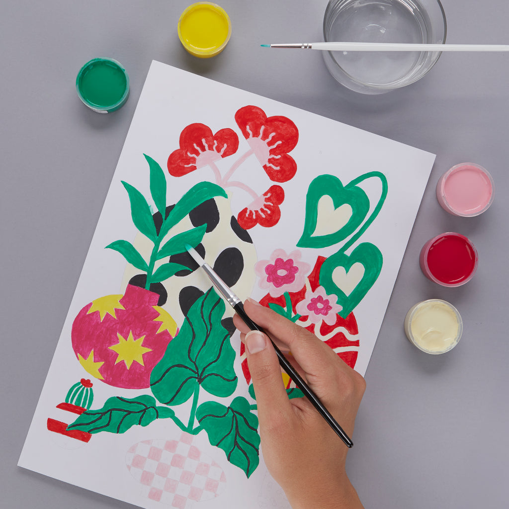 Kits de peinture par numéros Les Plantes