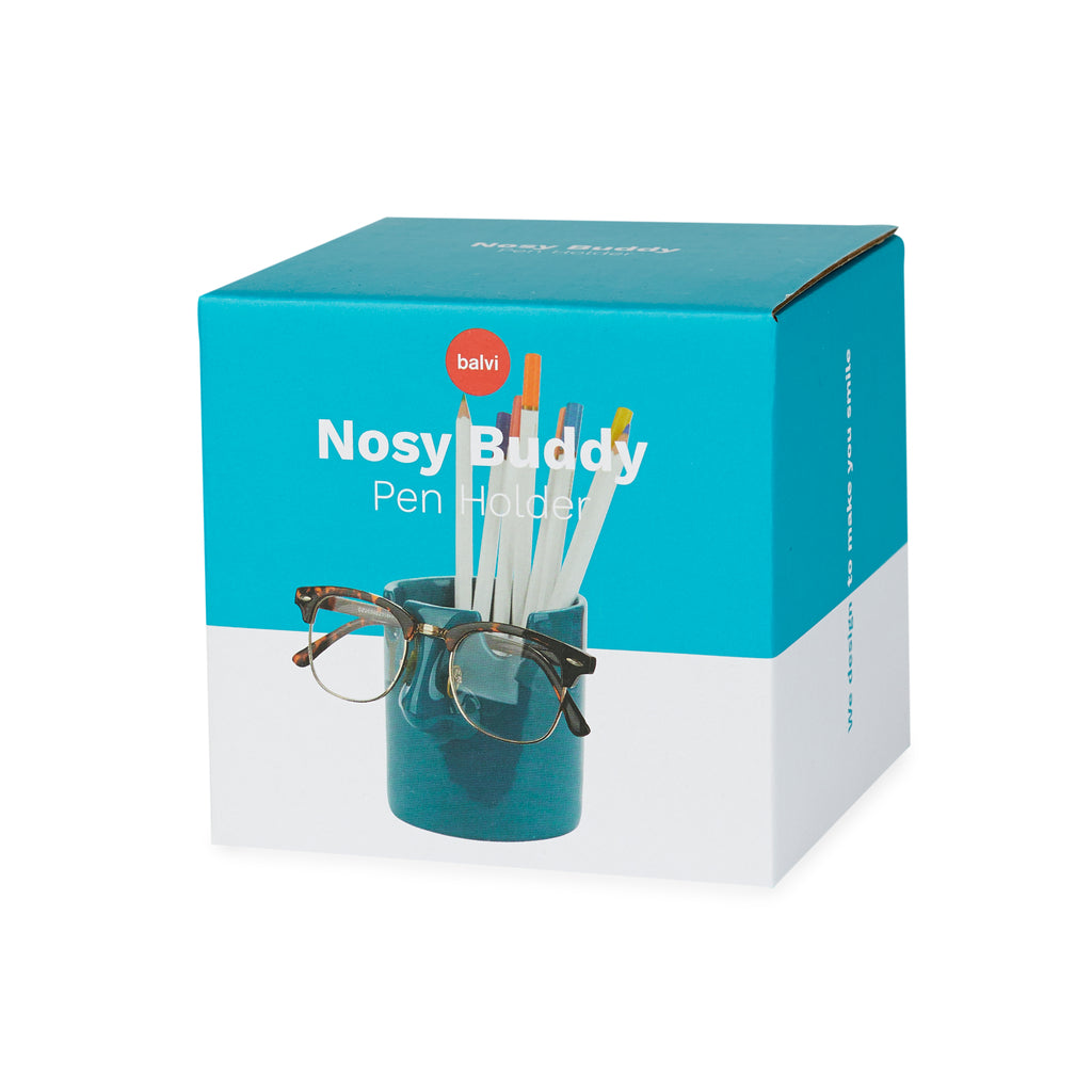 Nosy Buddy Pencil Holder and Glasses Holder