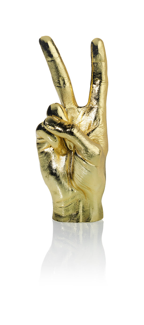 Peace Sculpture Gold