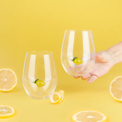 Verres à boire Botanical Lemon