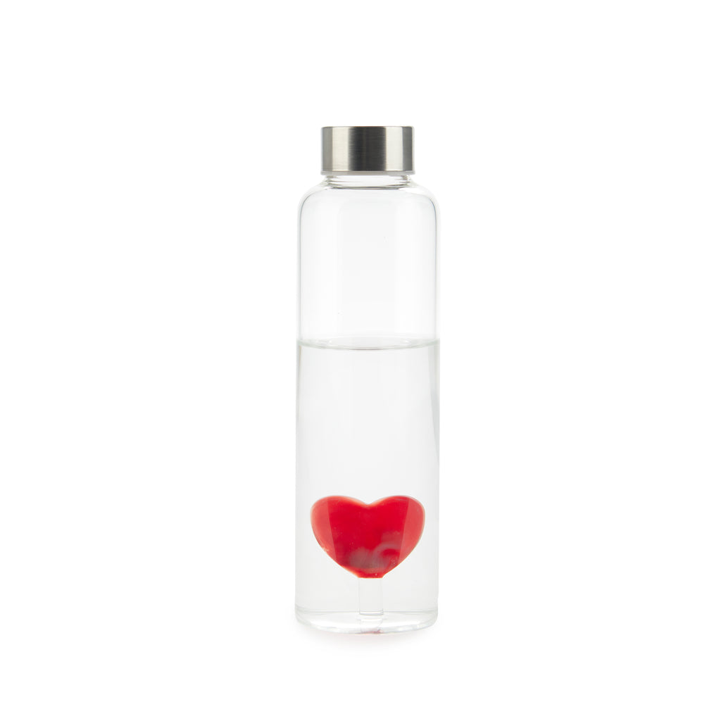 Bouteille réutilisable d'amour