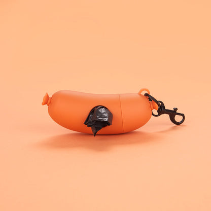 Distributeur de sacs à crottes Hot Dog