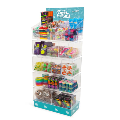 DISPLAY UNIT 21 CUBES ONE FOR FUN – LOW PRICES