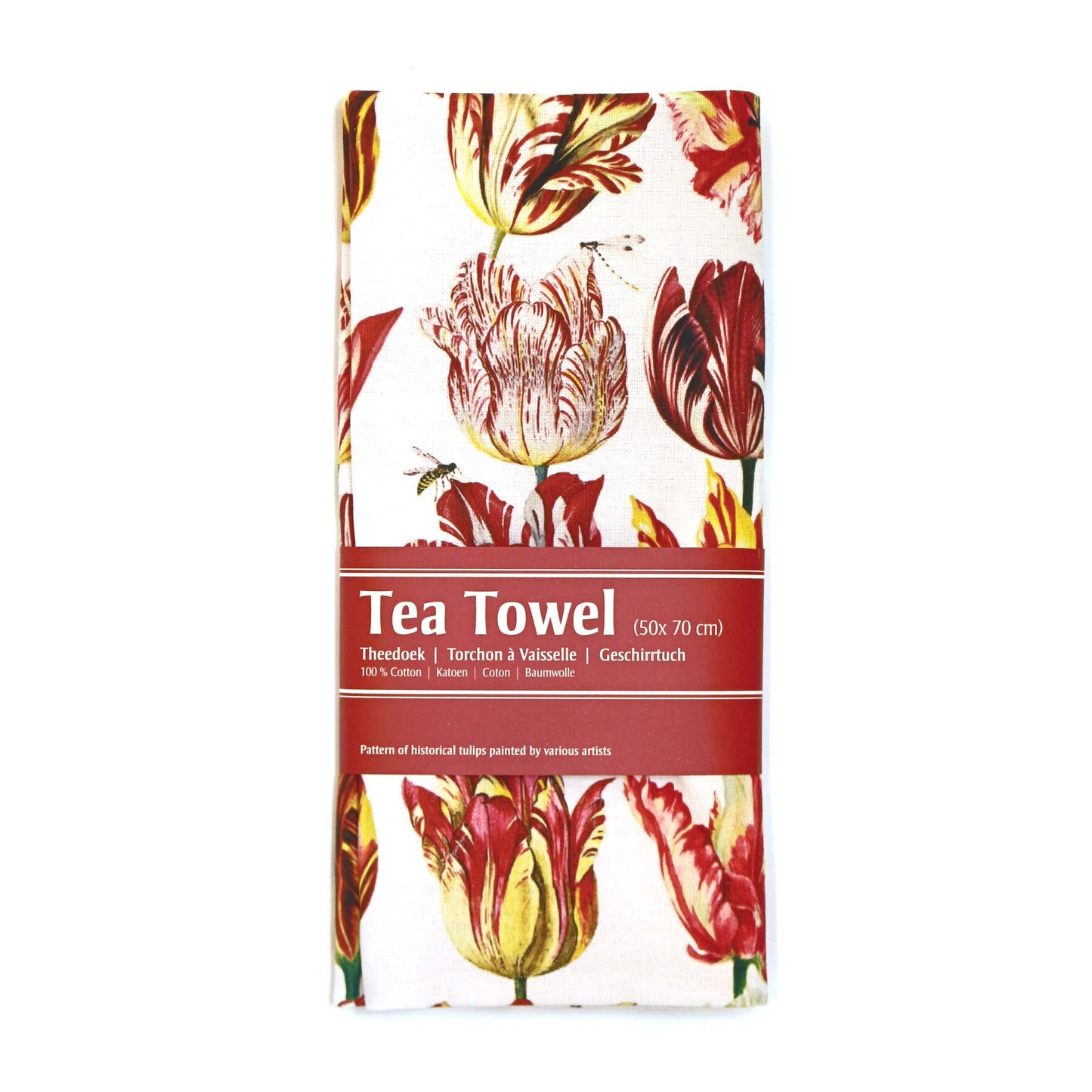 Tulips Dish Towel by Jacob Marrel