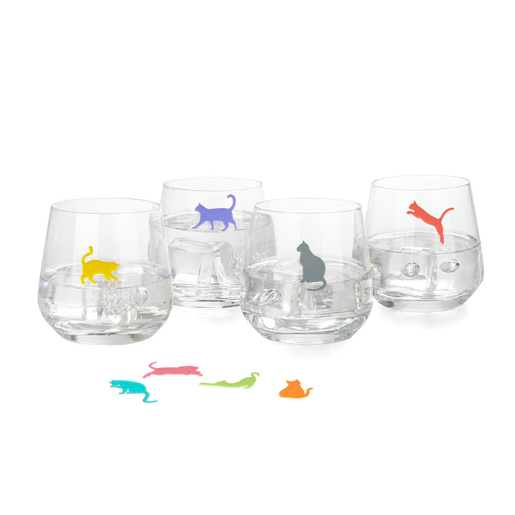 Marque-verres Sticky Cats