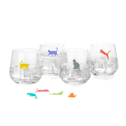 Marque-verres Sticky Cats