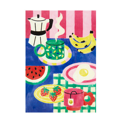 Kits de peinture par numéros Le Petit-Déjeuner
