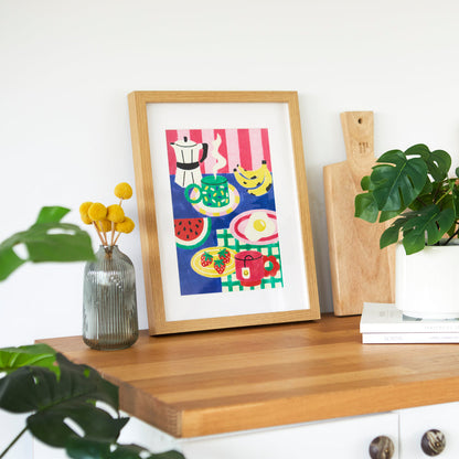 Breakfast Paint-by-Numbers Kit